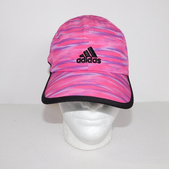 Adidas Adizero Climacool Womens Pink Purple  Running Cap hat adjustable - Picture 1 of 11